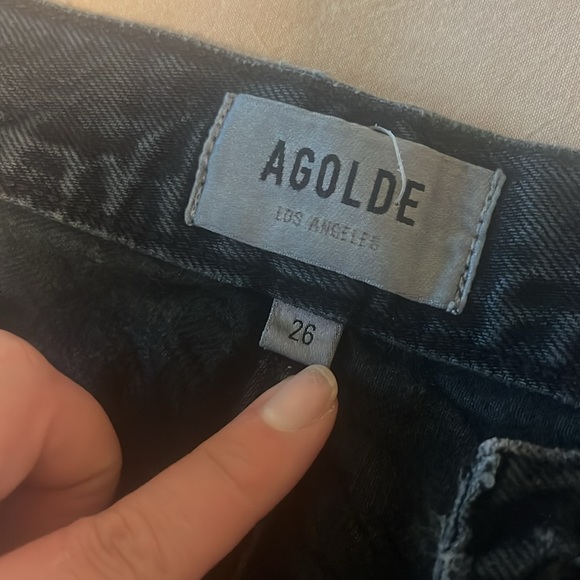 Agolde black boot cut denim - Picture 2 of 5